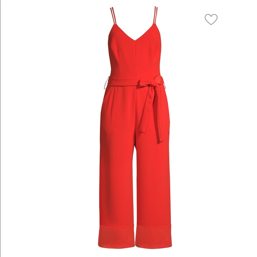 Red Trina Turk jumpsuit